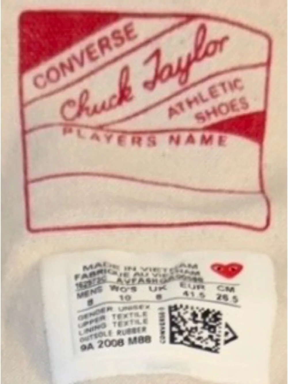 Converse x Comme des Garçons Play Chuck 70 - 